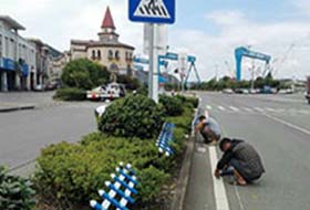 舟山四公里草坪護欄